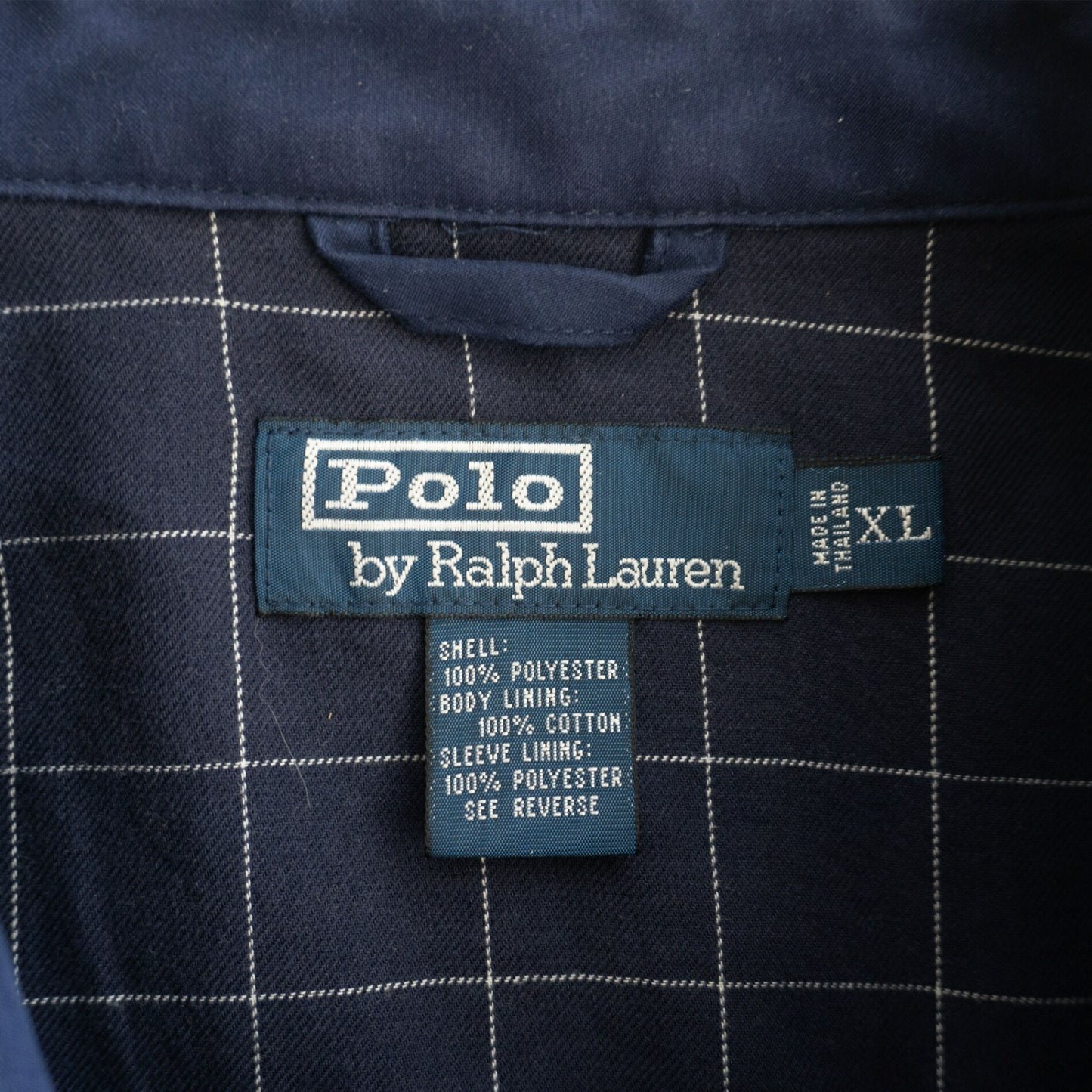 POLO RALPH LAUREN Navy Water-Repellent Swing Top Size XL