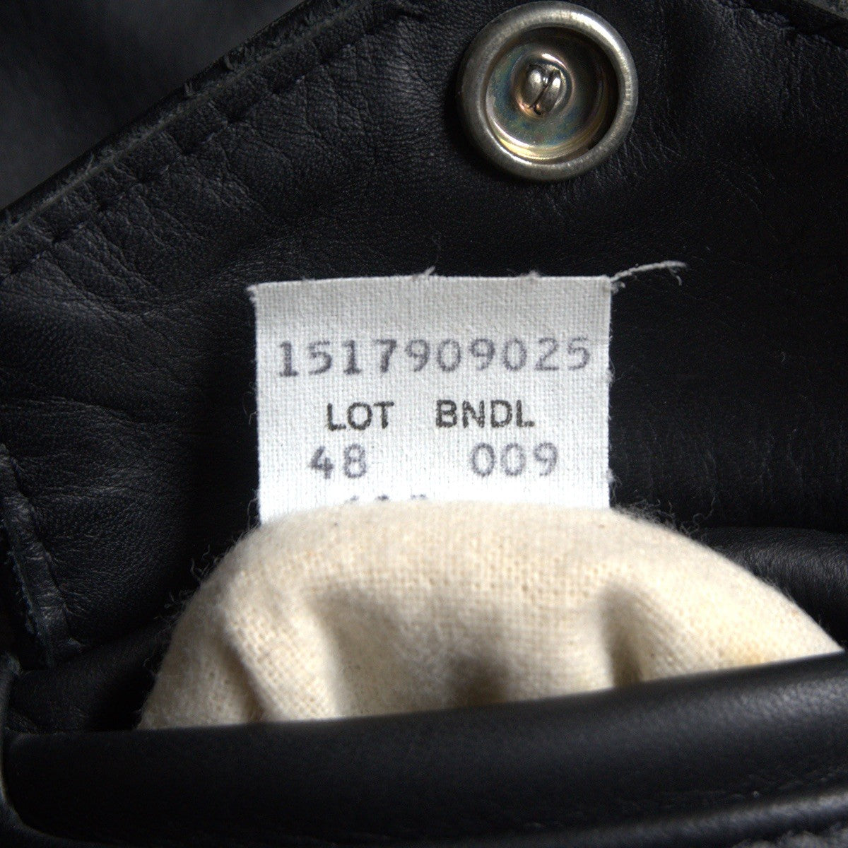 SCHOTT 618 Double Rider Leather Jacket Black Size M