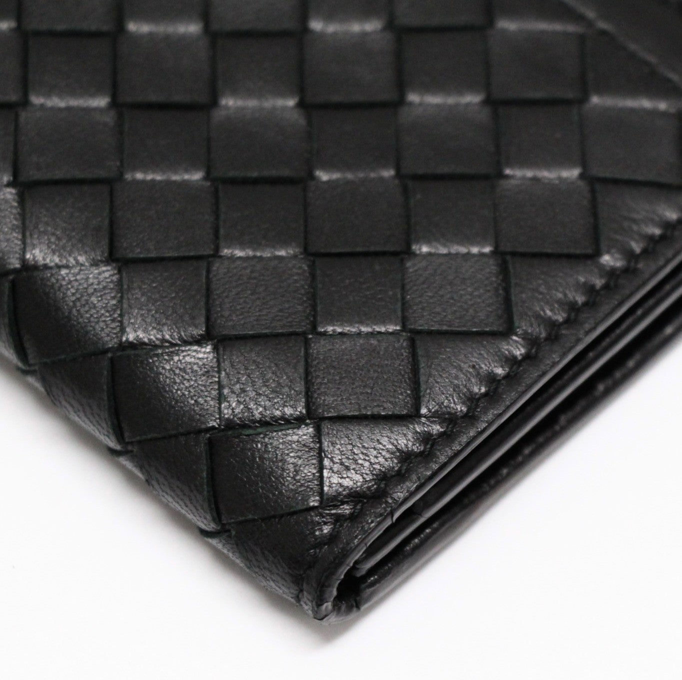 BOTTEGA VENETA Intrecciato Leather Card Holder Card Case Size ONE SIZE