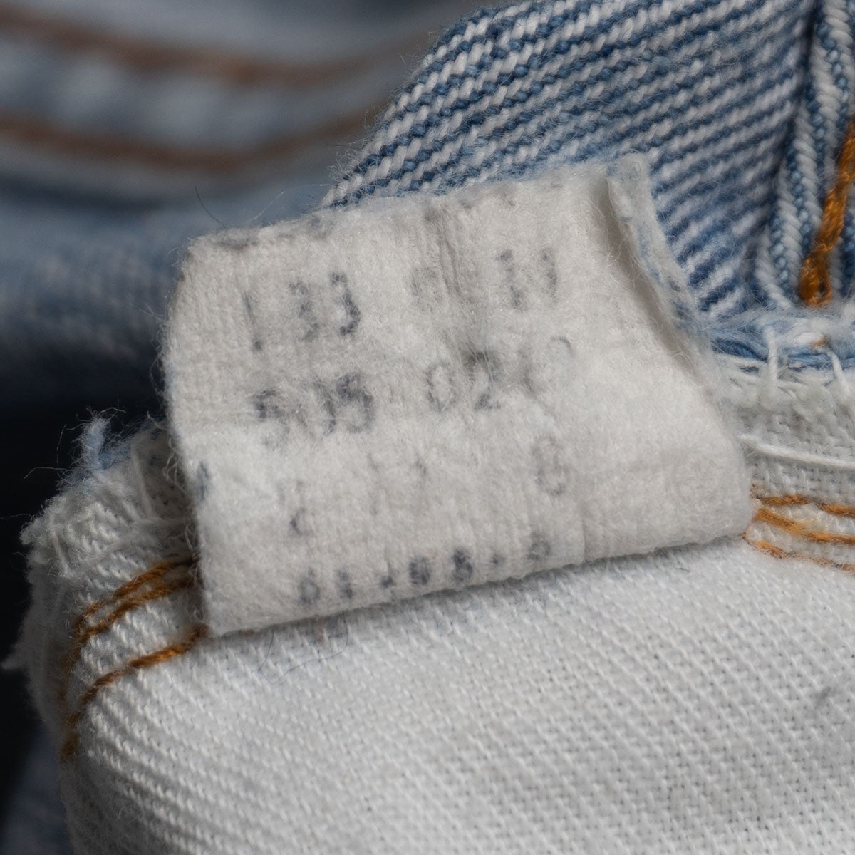 Levi's 60S 505 Big E Jeans Denim Pants Size 40