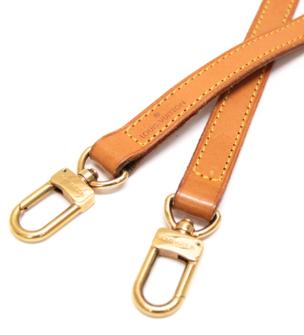 Louis Vuitton Vachetta Leather Shoulder Strap Brown