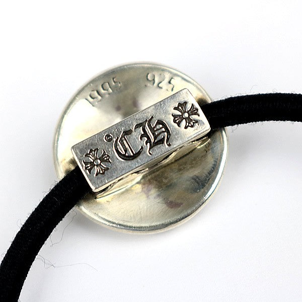 CHROME HEARTS Cross Ball Concho Hair Tie Silver