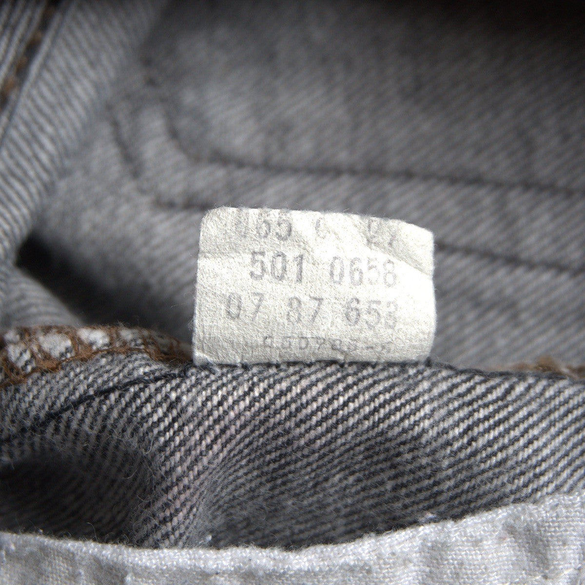 Levi's x wsm 80s Black 501 Jeans Denim Pants Size 32×36