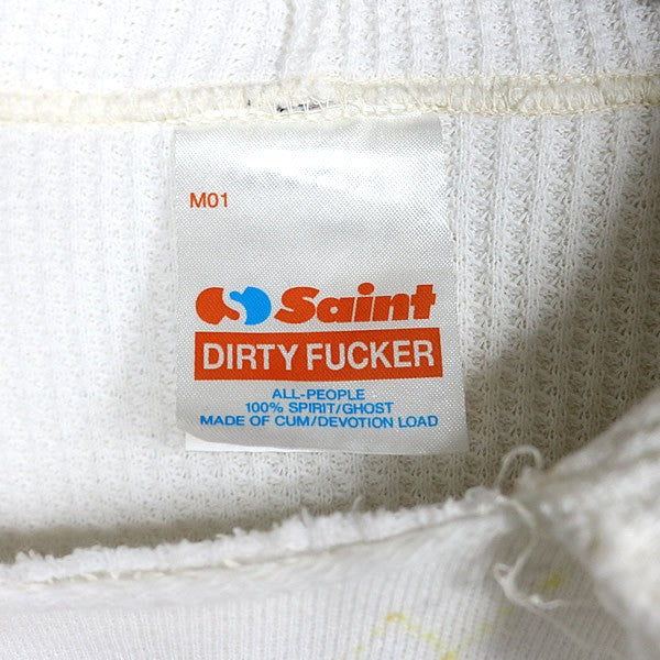SAINT MICHAEL COCO Double Face Hoodie White Size L