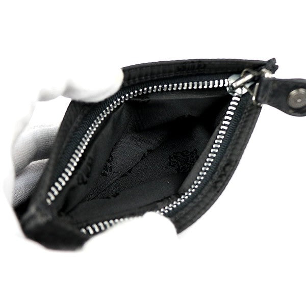CHROME HEARTS Vine Dagger Nylon Purse Black Size ONE SIZE