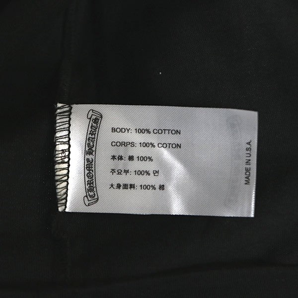 CHROME HEARTS Horseshoe T-Shirt Black Size M