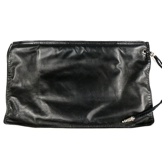 CHROME HEARTS Filigree Plus Leather Bag Black Size ONE SIZE