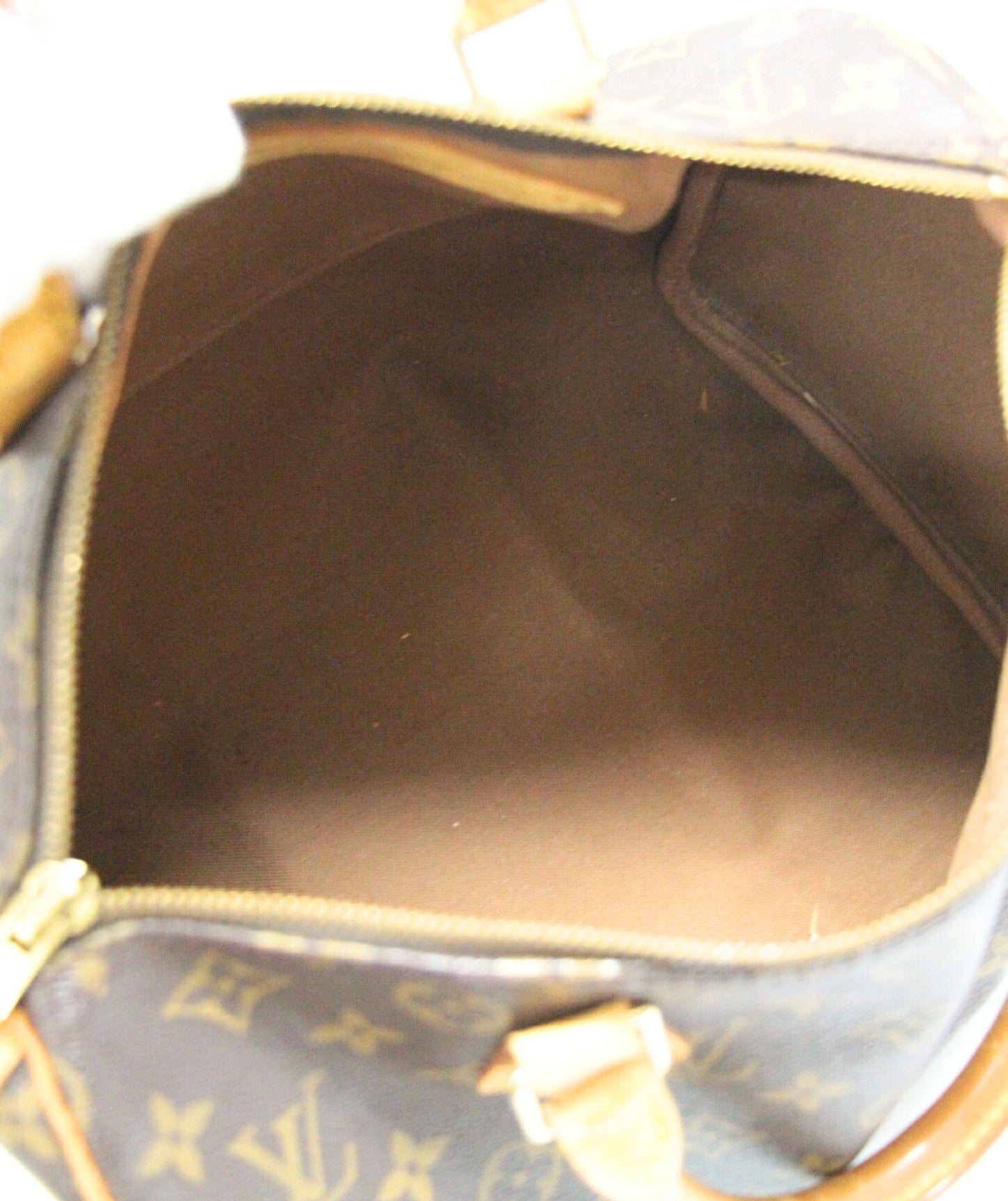 Louis Vuitton Speedy 30 Monogram Bag Brown Size ONE SIZE