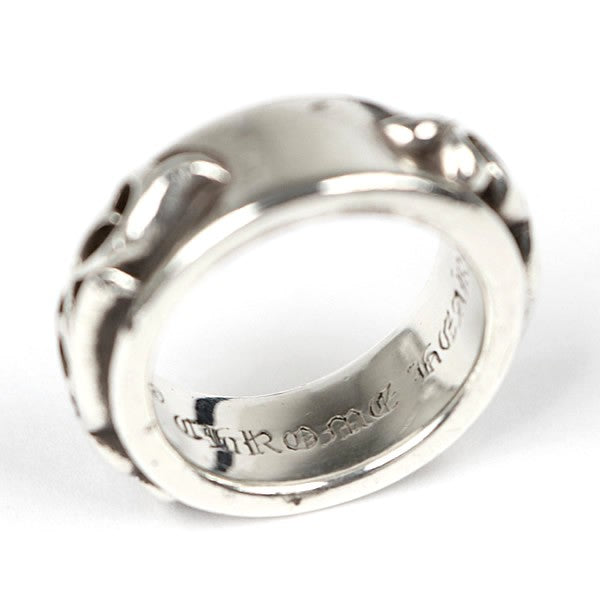 CHROME HEARTS Double Vine Silver Ring Silver Size ONE SIZE