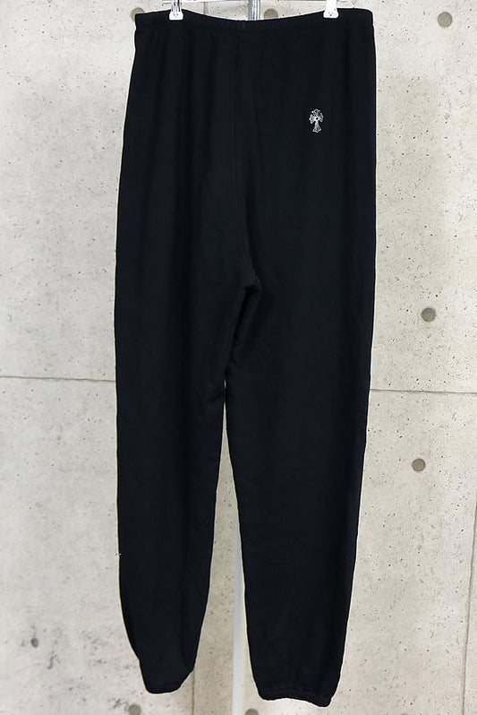 CHROME HEARTS Y NOT Embroidered Sweatpants Black Size M