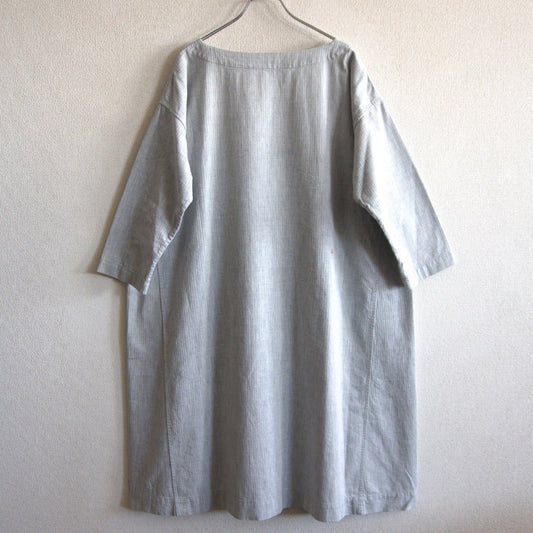 45R Umako Mixed Material Relaxed Dress