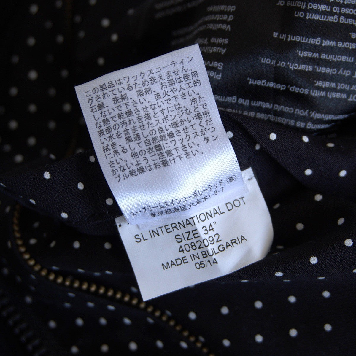 Barbour SL International Jacket Black Size 34