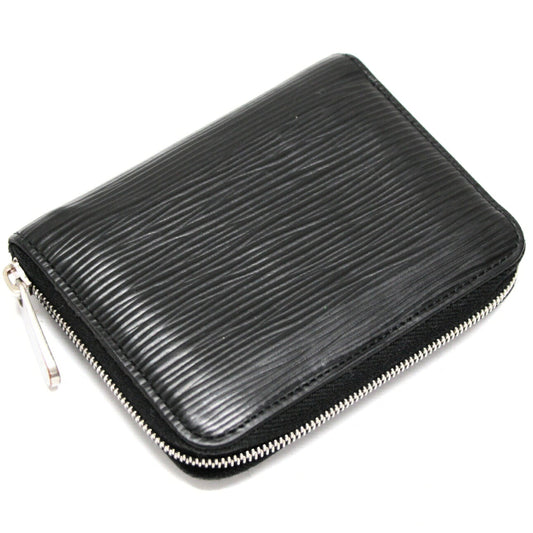 Louis Vuitton Epi Zippy Coin Card Case Noir Size ONE SIZE