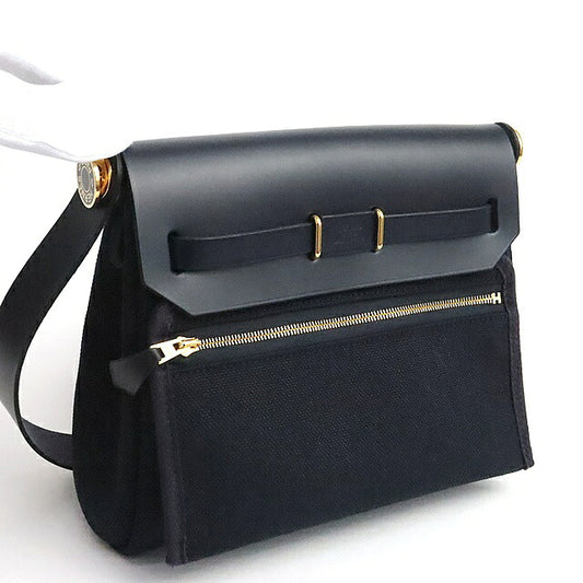 HERMES Herbag Zip Mini 20 Toile H Shoulder Bag Size ONE SIZE