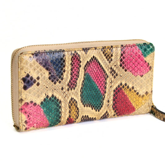 GUCCI GG Marmont Python Zip Wallet Multi Size ONE SIZE