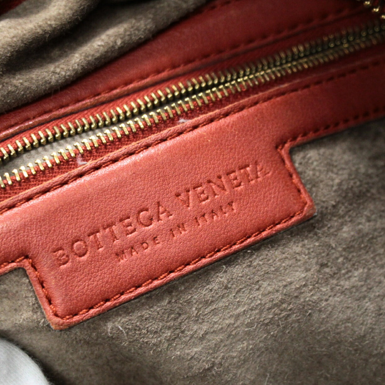 BOTTEGA VENETA Intrecciato Hobo Bag Red Size ONE SIZE