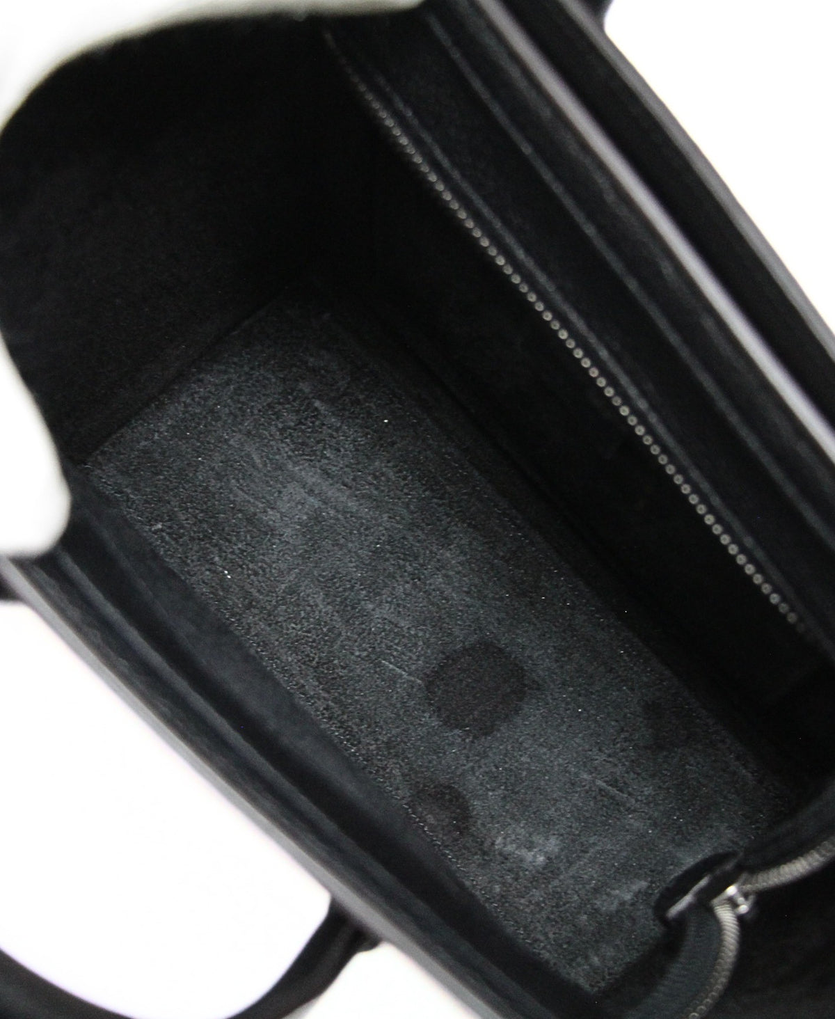 CELINE Luggage Nano Shopper 2-Way Bag Black