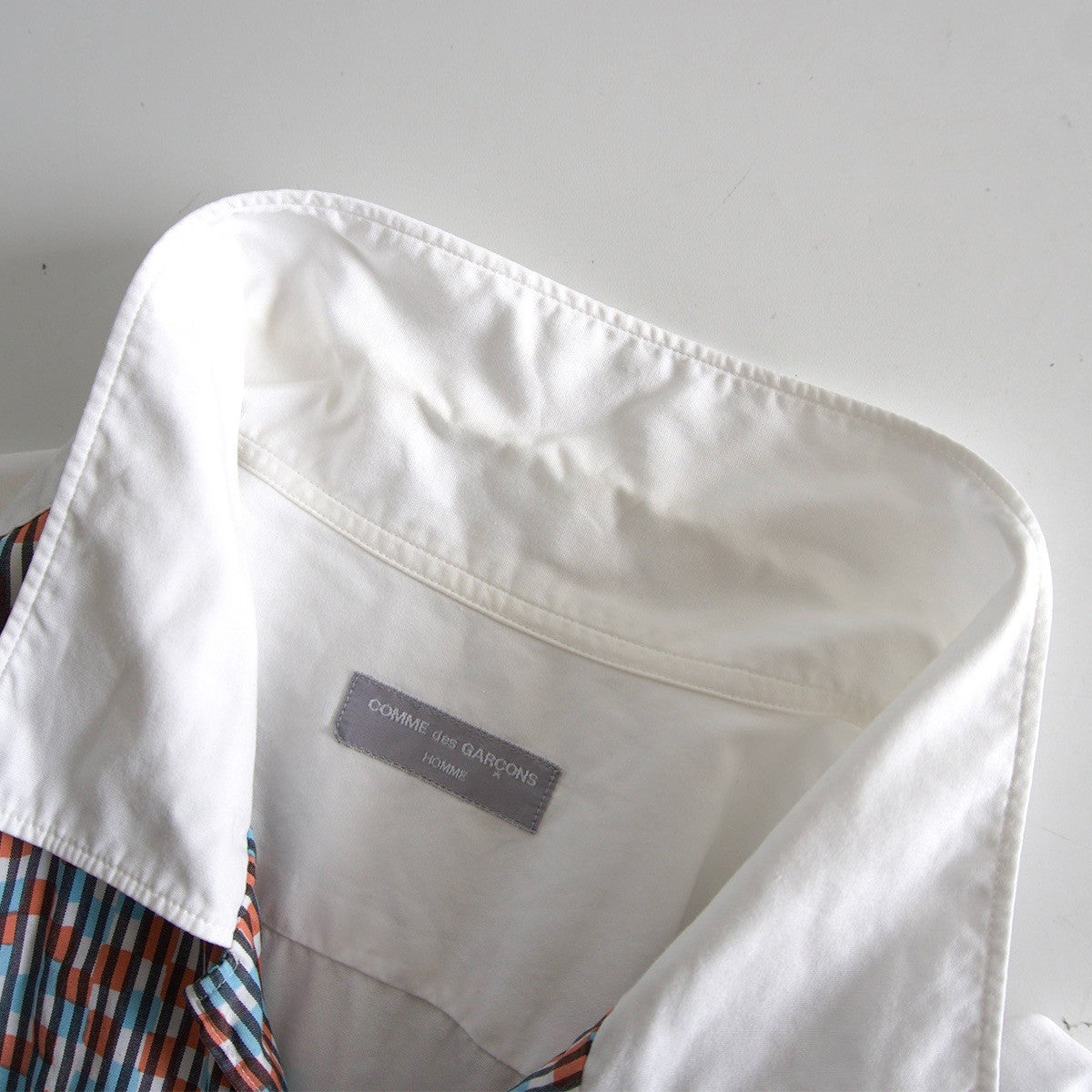 Comme des Garcons 00 00s Short-Sleeve Plaid Shirt Size XL