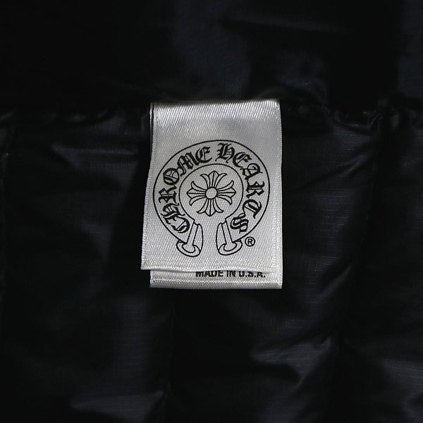 CHROME HEARTS Cross Button Dagger Zip Jacket Black Size L