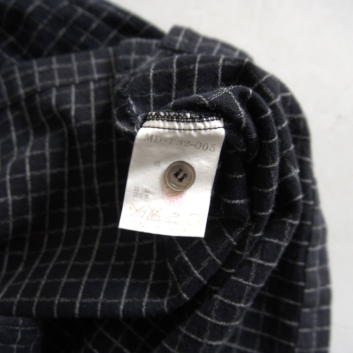Y's for men 90s Cotton Flannel Check Shirt Relaxed Size L