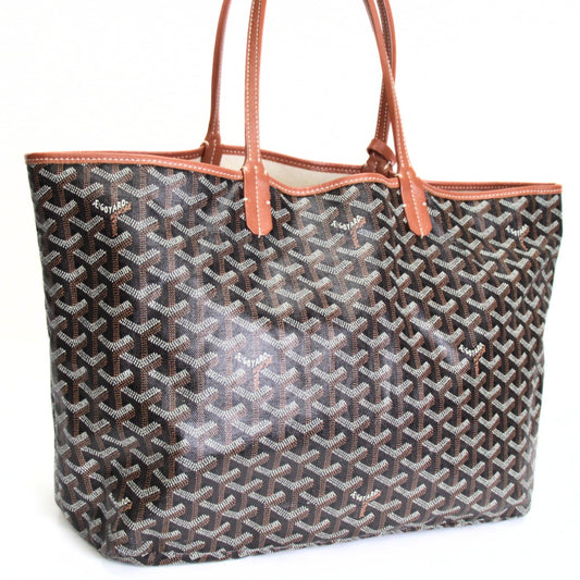 GOYARD Saint Louis PM PVC Leather Tote Bag Size ONE SIZE