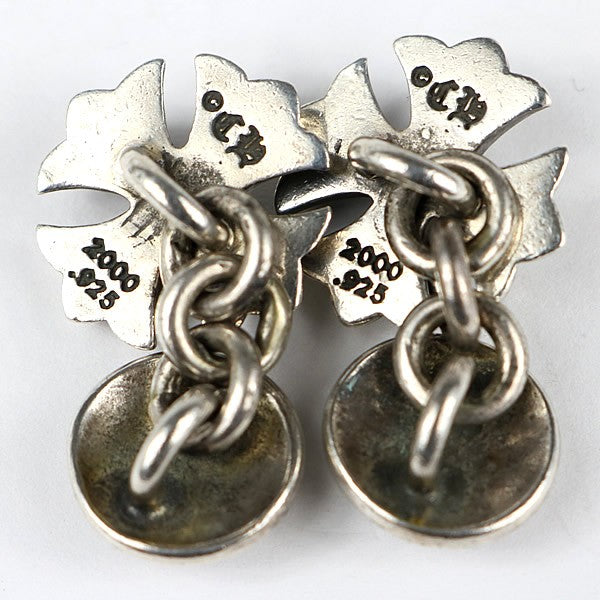 CHROME HEARTS CH Plus Horseshoe Silver Cufflinks