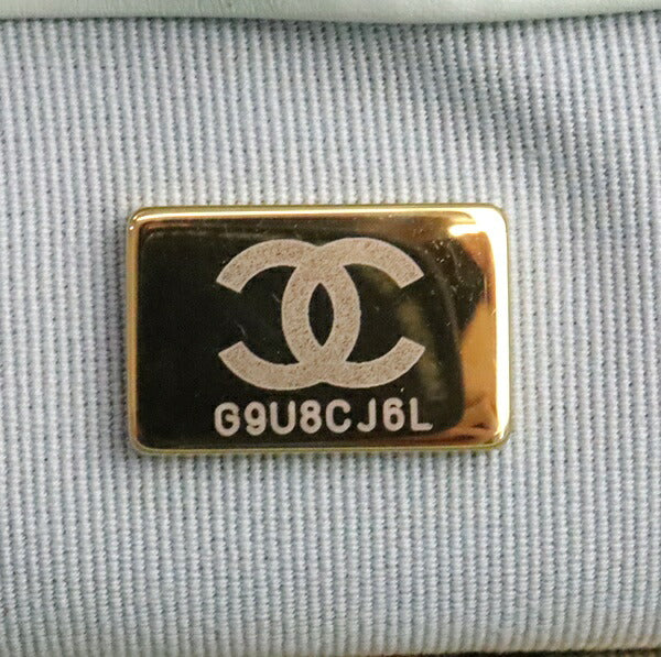 CHANEL Chanel 19 Tweed Chain Light Blue Shoulder Bag Size ONE SIZE