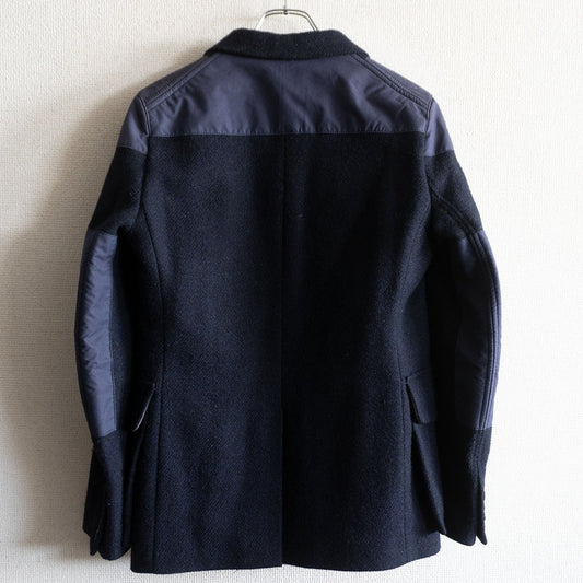 NIGEL CABOURN Mallory Harris Tweed Ventile Jacket Size S