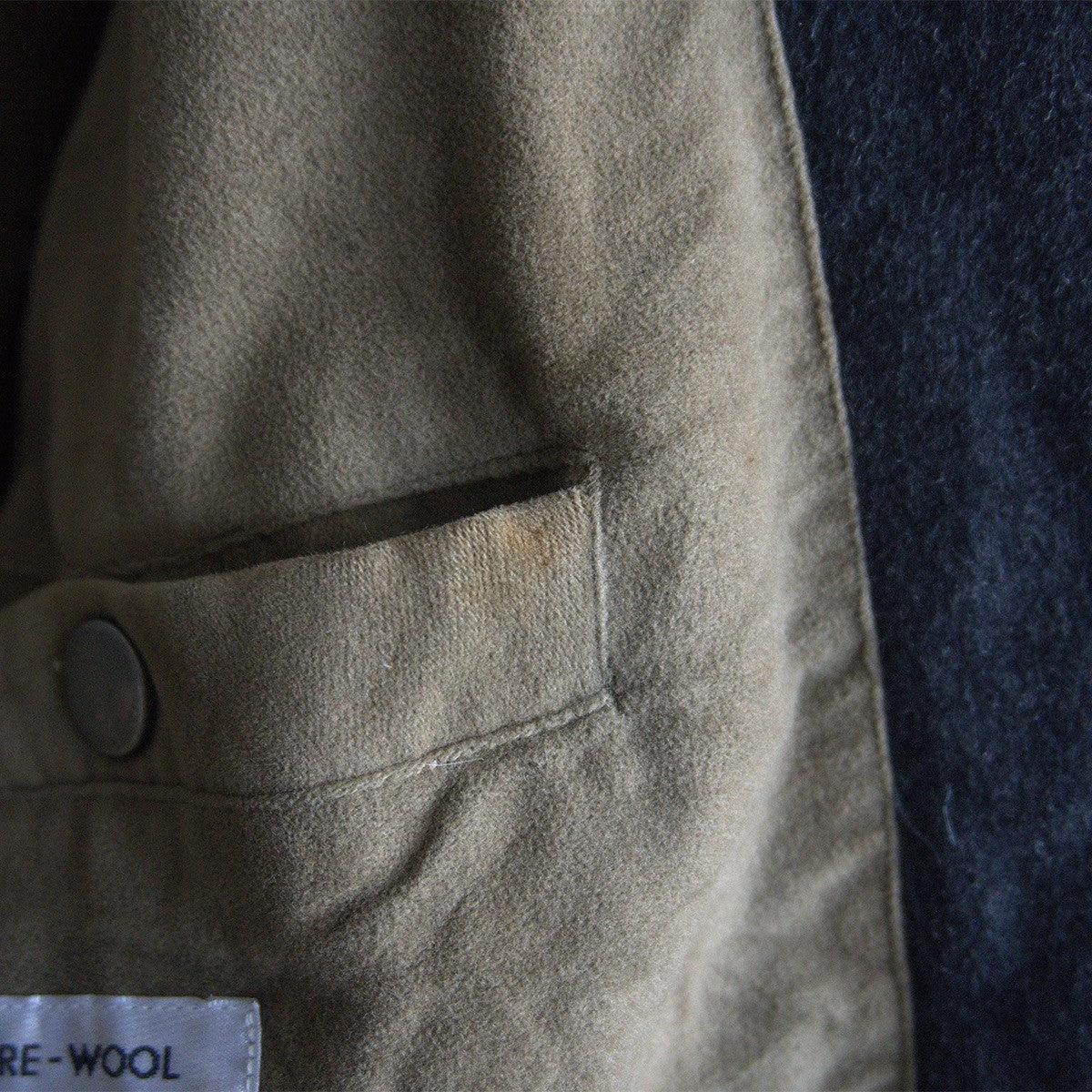 Aquascutum 80s Cashmere Wool Bomber Jacket Size XXL