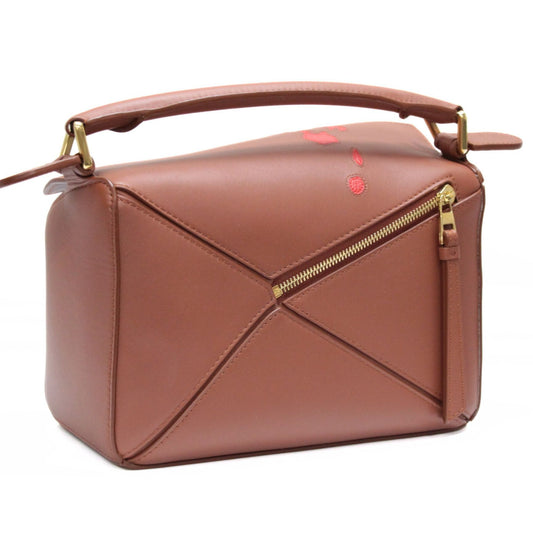 LOEWE Small Howl's Calcifer Puzzle Bag Brown Size ONE SIZE