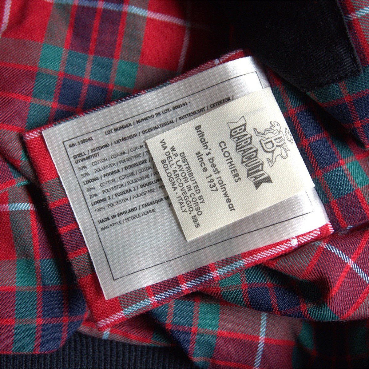 Baracuta G9 Harrington Jacket Black Size 40