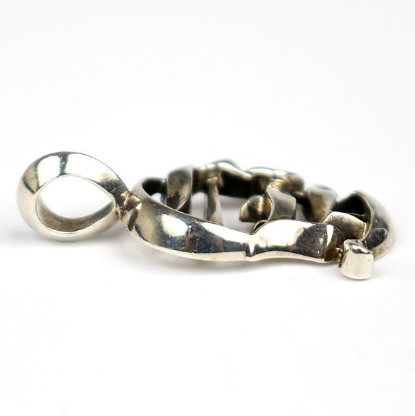 CHROME HEARTS CH Vertical Logo Charm Silver Size ONE SIZE
