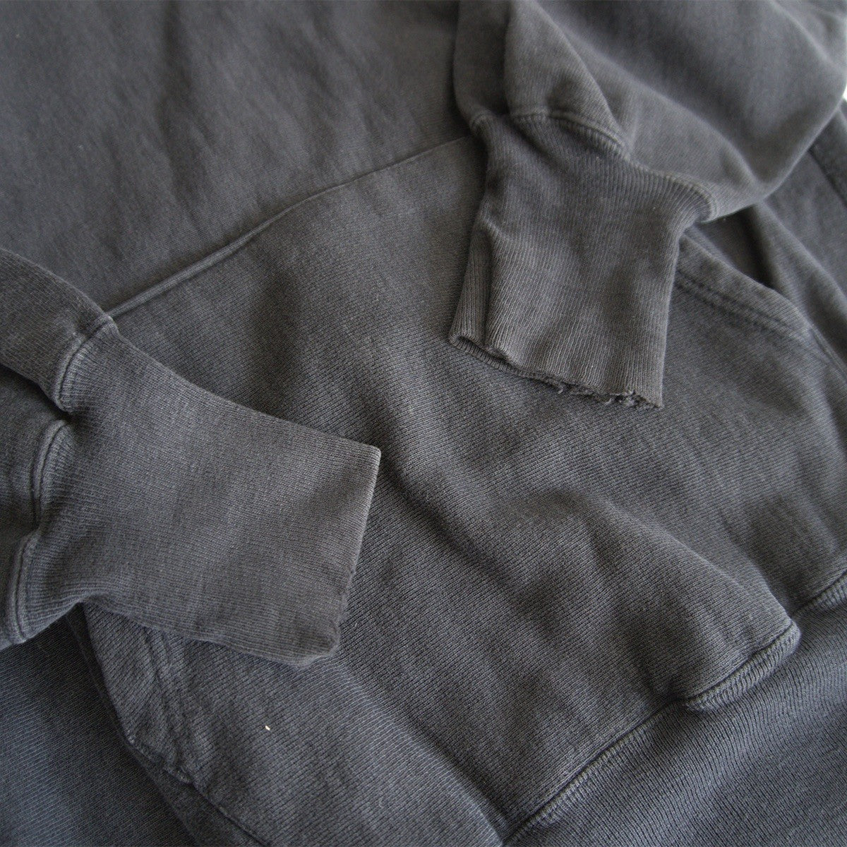Champion 90S Reverse Weave Hoodie Black Size L