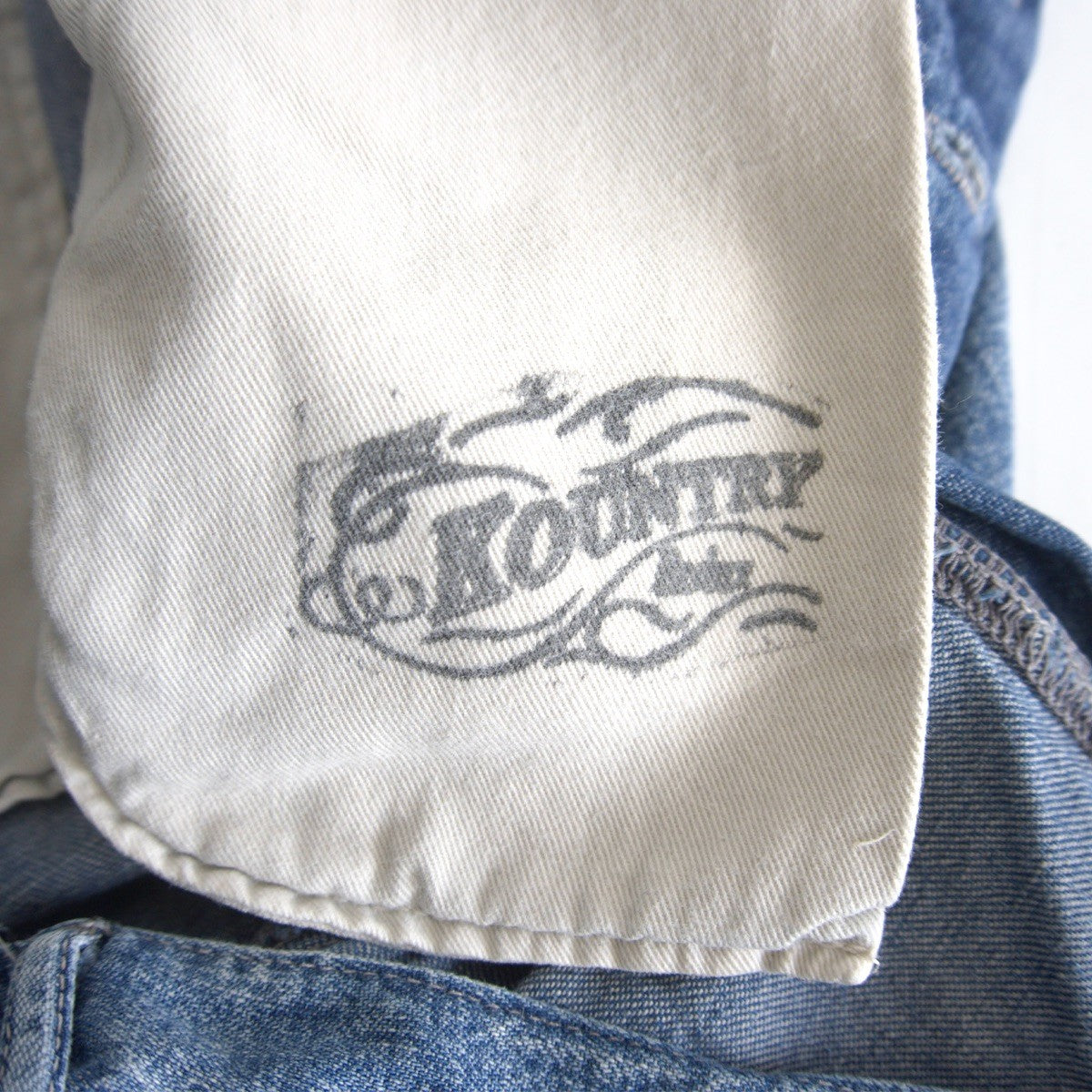 Kapital Kountry Repaired Denim Shorts finish Size 40