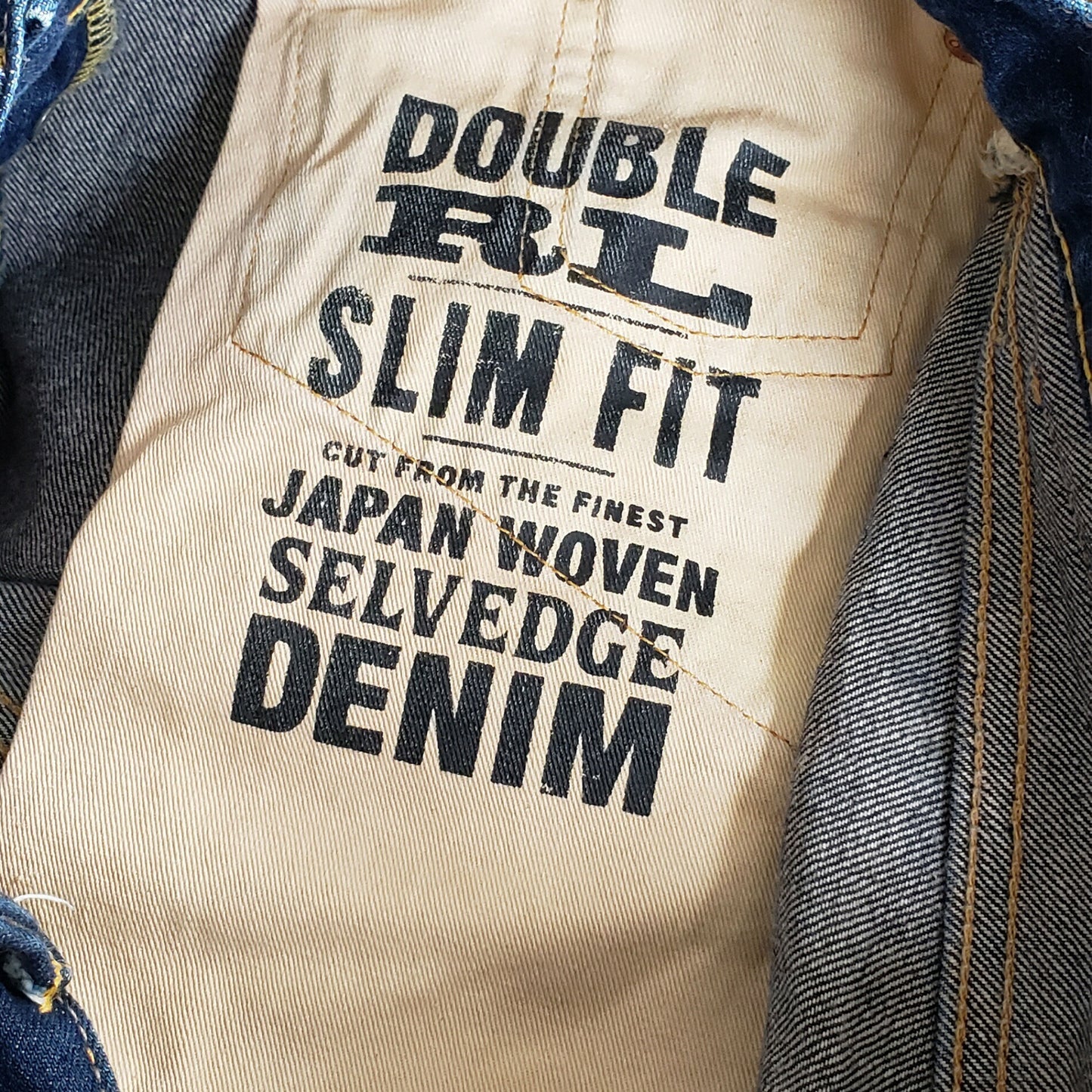 RRL x RRL SLIM FIT JEANS Denim Pants Size 32×32