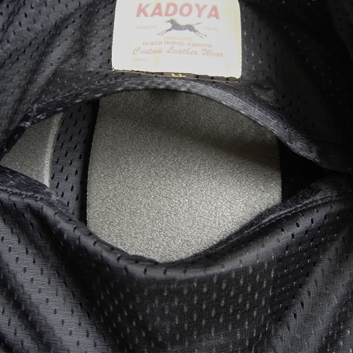 Kadoya Perforated Single Riders Jacket Size LL