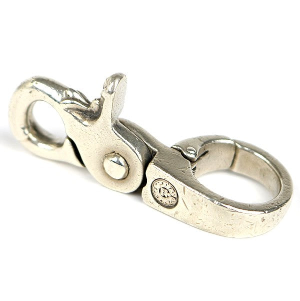 CHROME HEARTS Quick Clip Cross Ball Key Chain Wallet Size ONE SIZE