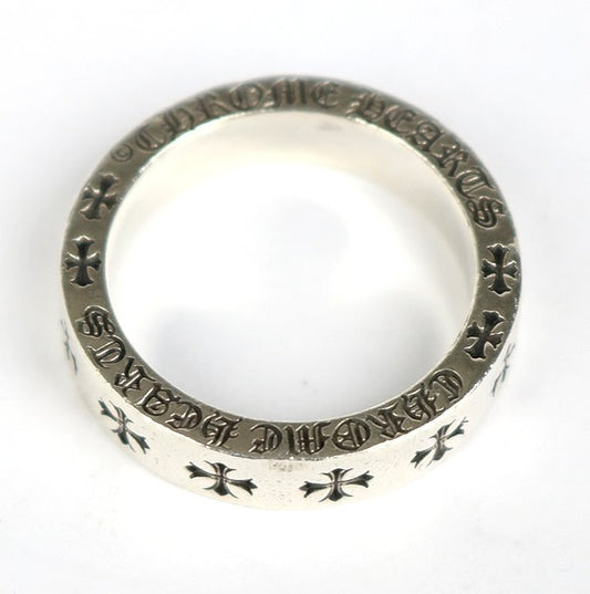 CHROME HEARTS Forever Spacer Ring Silver 925 Size ONE SIZE
