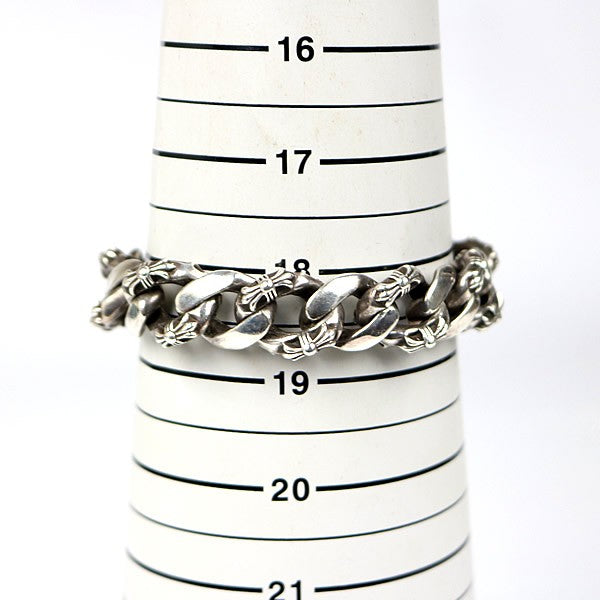CHROME HEARTS Fancy Link Bracelet Silver Size ONE SIZE