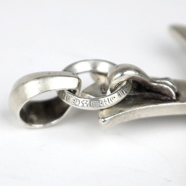 CHROME HEARTS Large Cross With Silver SV925 Size ONE SIZE