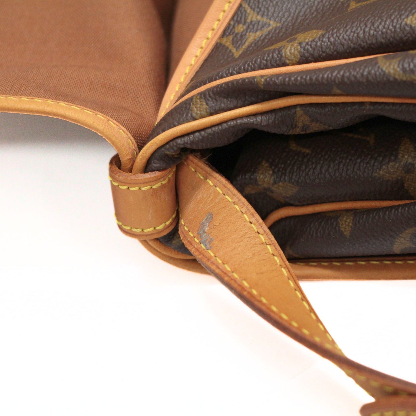 Louis Vuitton Saumur Monogram Sandals Brown