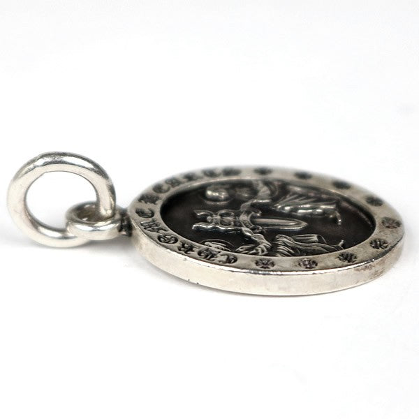 CHROME HEARTS Oval Angel Medal Silver SV925 Pendant Size ONE SIZE