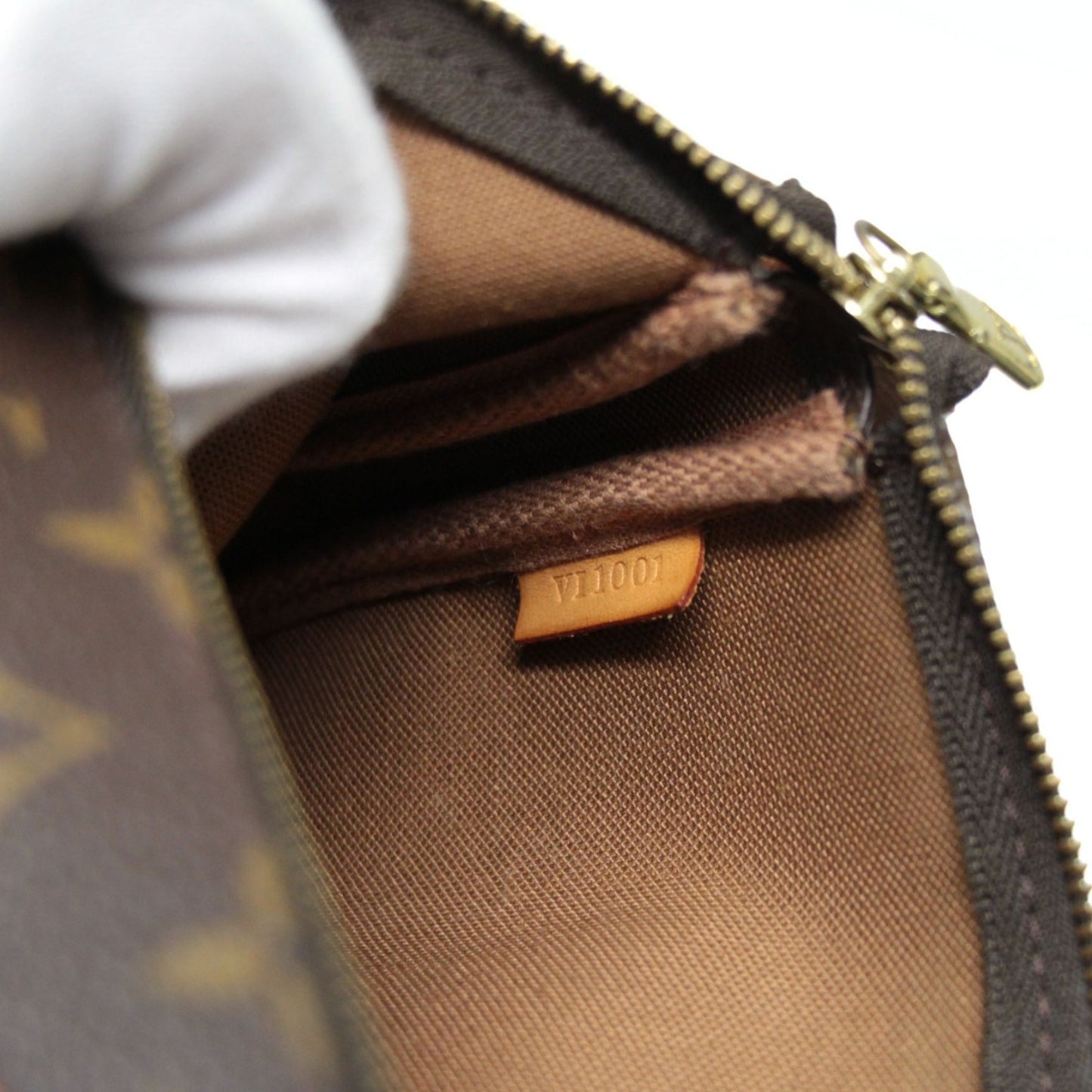 Louis Vuitton Monogram Pochette Pouch Brown Size ONE SIZE