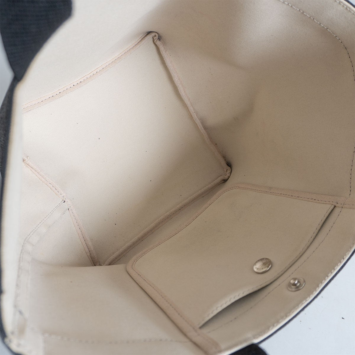 Herve Chapelier Coated Canvas Boat Tote Bag