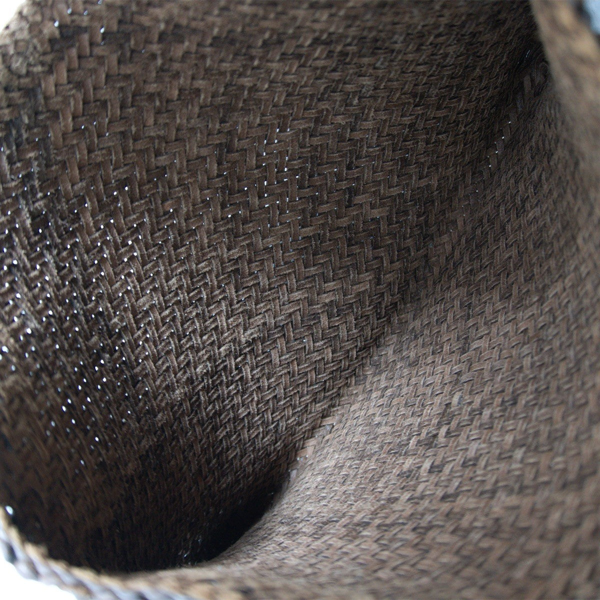 DRAGON Leather Mesh Handbag