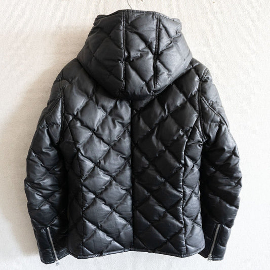 ISAMU KATAYAMA BACKLASH Kangaroo Leather Down Black Size XL