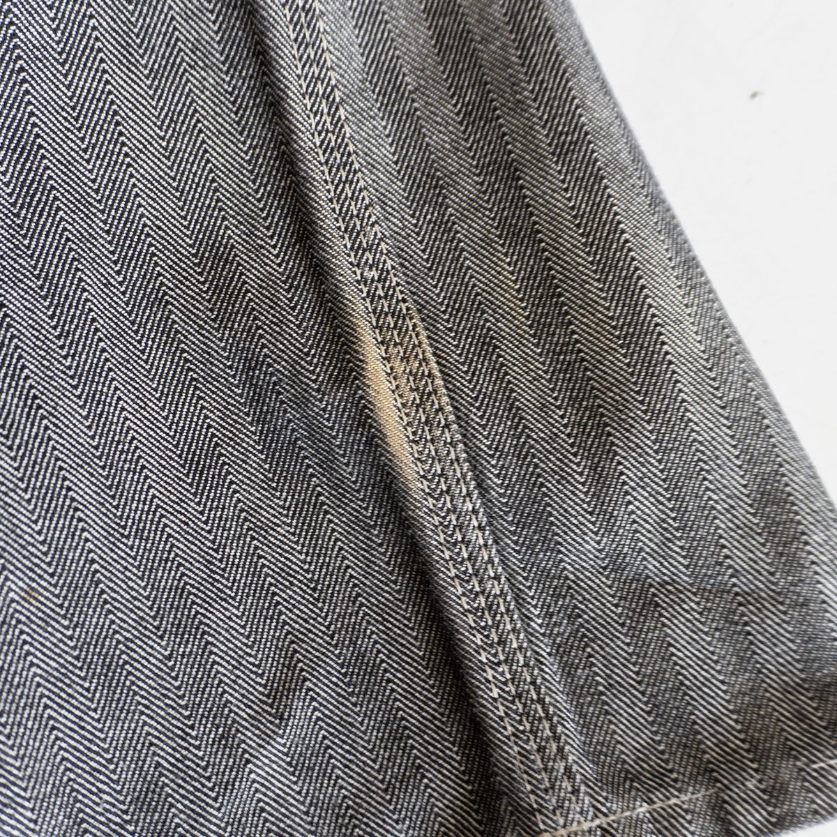 IRON HEART 10.5oz Herringbone Double Knee Logger Size 34