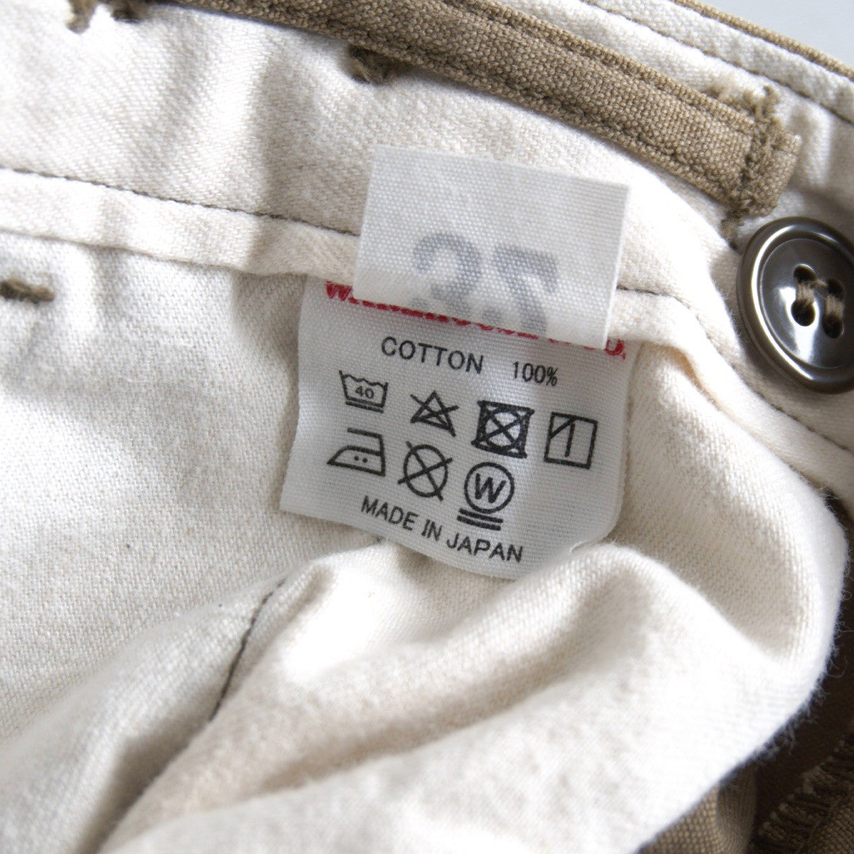WAREHOUSE Lot.1205 1940s Military Overpants Size 32