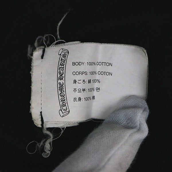 CHROME HEARTS CH Plus CH Cross Pocket T-Shirt Black Size S