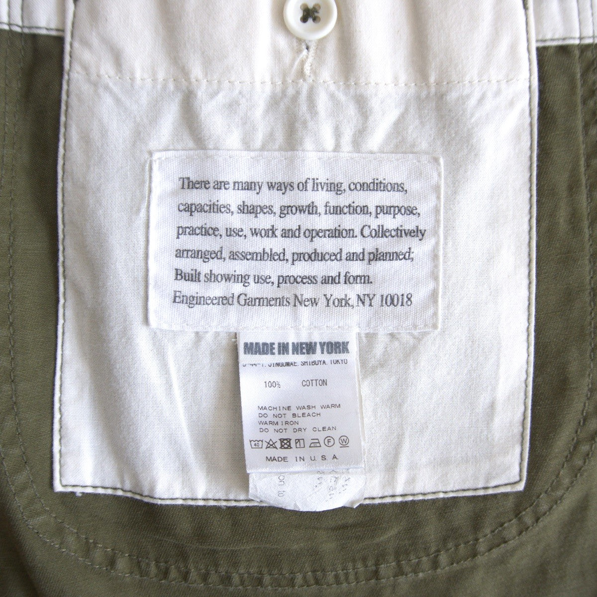 Engineered Garments Bedford Jacket Cotton Size S